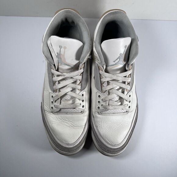 Nike Air Jordan 3 Retro SE Craft Ivory Athletic Basketball Shoes Men's Size 13 - Picture 6 of 8